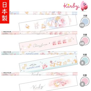 任天堂 - Kirby 星之卡比 公仔鉛筆 4支不同款式 (HB  B)