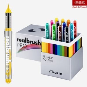 Karin - Realbrush PRO 液態彩繪毛筆 Basic | 12 Colors