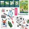 ooly - Mini Tattoo Palooza 印水紙 兒童紋身貼紙 - I Wanna Rock! - 3張：圖片 2