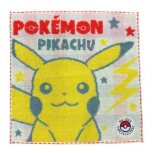 POKÉMON - 寵物小精靈 100%純棉 小毛巾 Pikachu Pokemon (25x25)